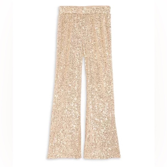 Aqua Other - Aqua | Allover Sequin Flare Pant